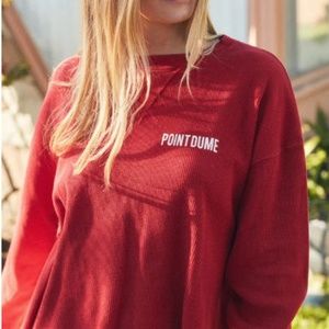 Brandy Melville Red Mailibu Point Dume  Thermal